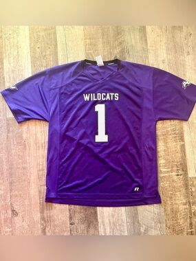 Abilene Christian University Wildcats Russell Football Jersey Men’s Large #1